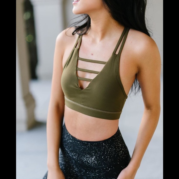 ZYIA Other - Zyia Olive Grid Bra